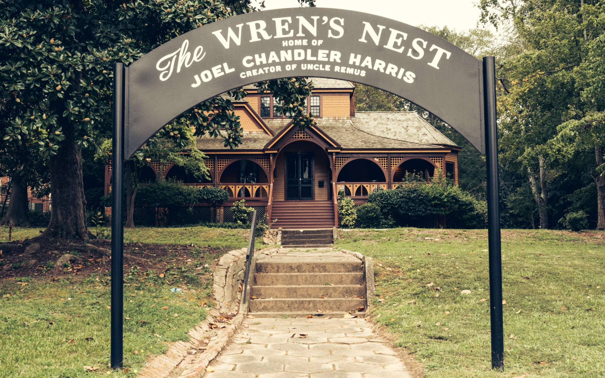 The Wren's nest home.